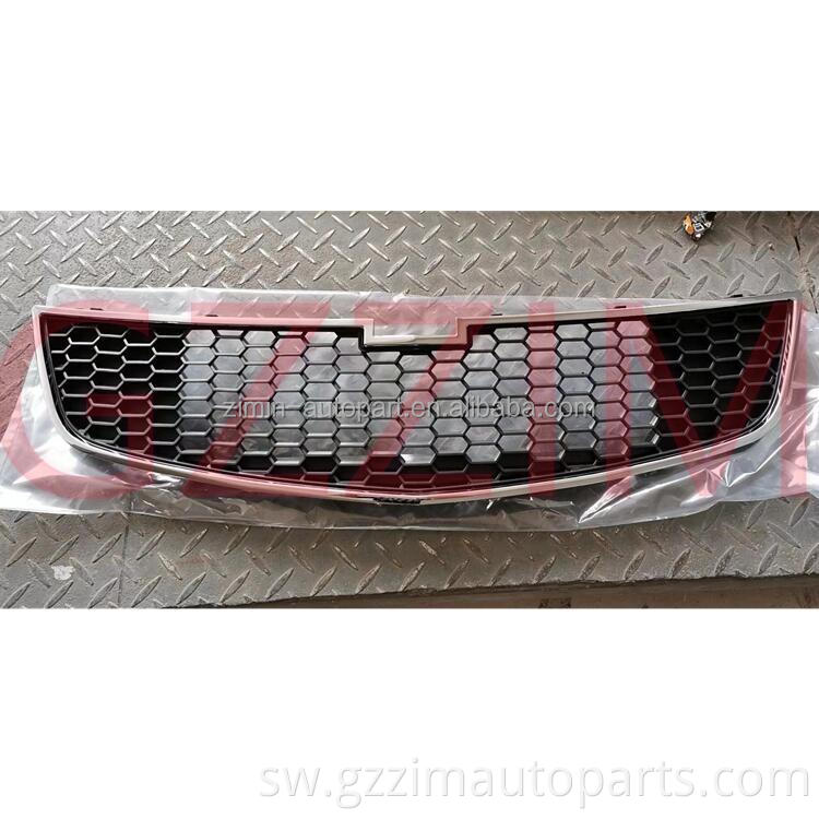 Gari mbele grill auto mbele grille mbele chromed bumper grille kwa cruze 2009